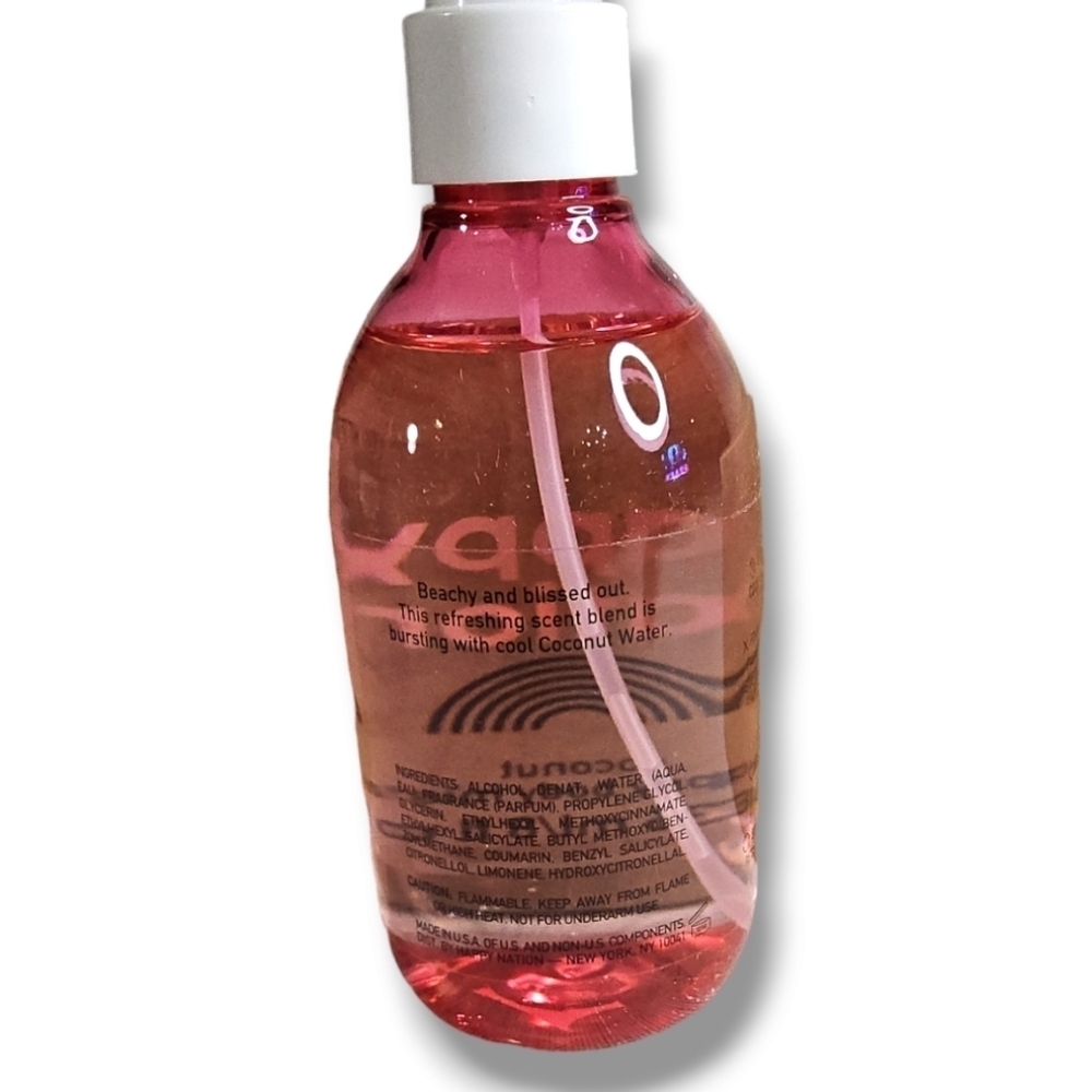 Victorias Secret Happy Nation Coconut Happy Body Mist 8oz - Picture 3 of 3